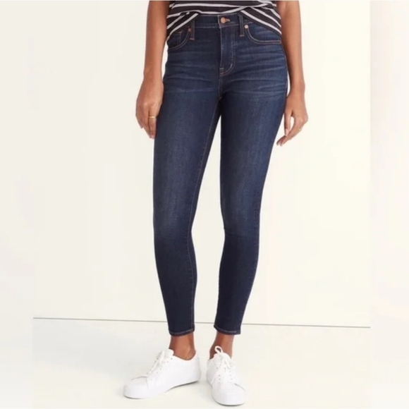 Madewell 9" Mid-Rise Skinny Jeans - Picture 1 of 8